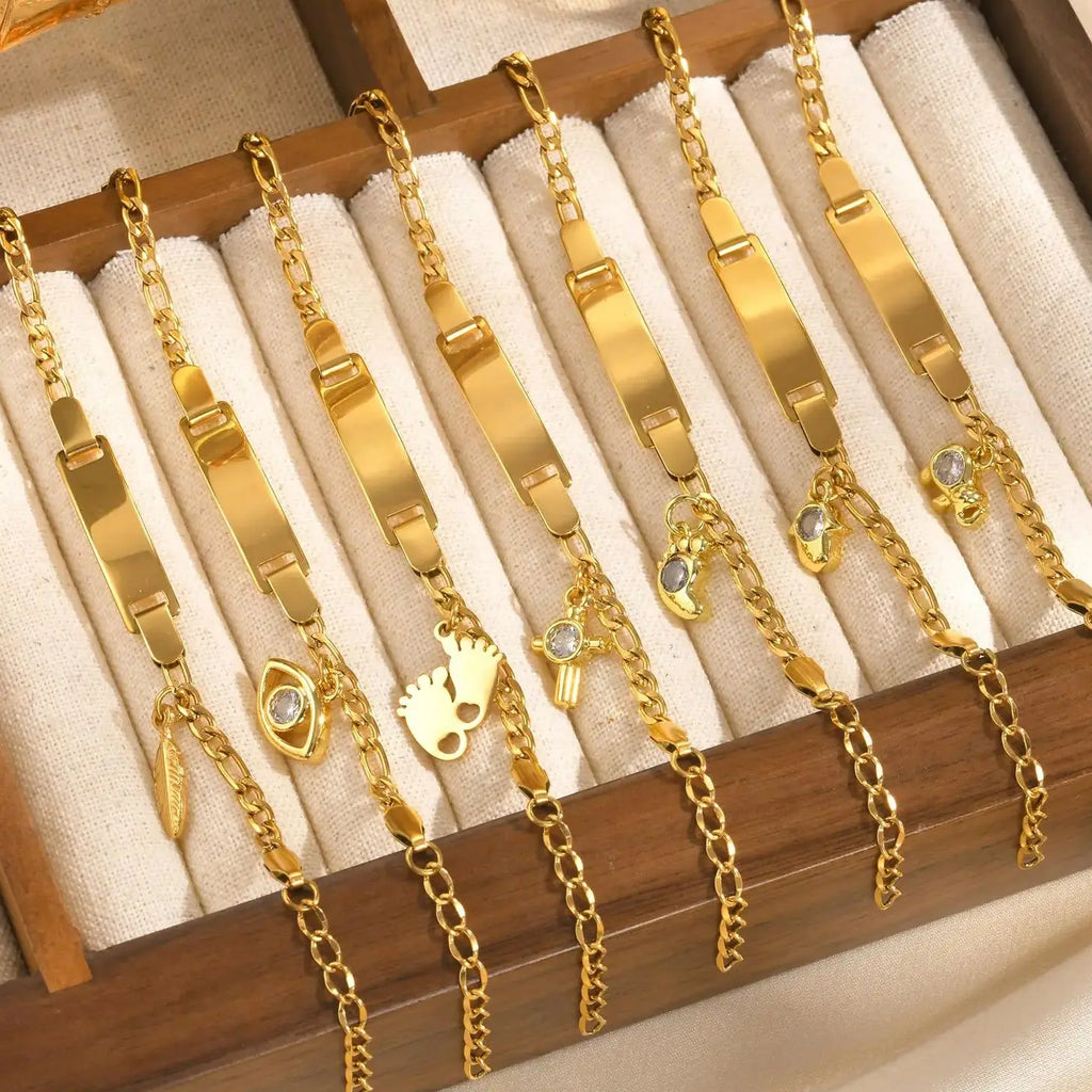 My Little Girl – Personalized Heart Bracelet