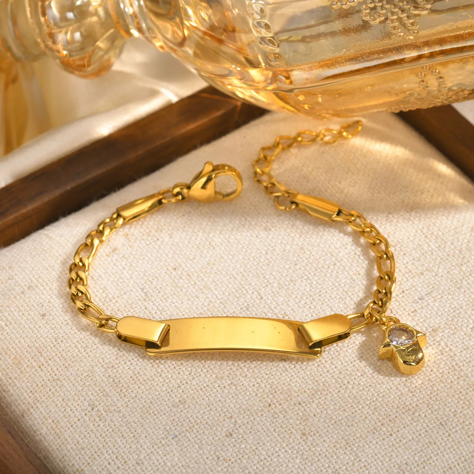 My Little Girl – Personalized Heart Bracelet