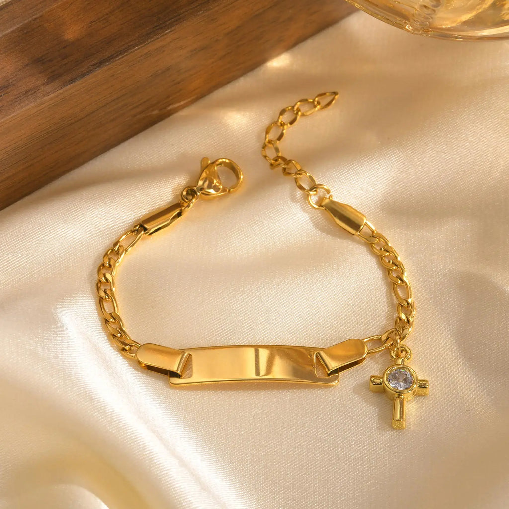 My Little Girl – Personalized Heart Bracelet